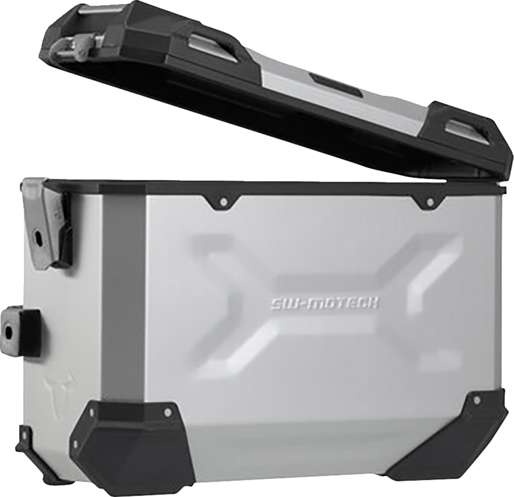 SW-MOTECH TRAX ADV Aluminum Case System - Silver - Honda NC750 X '20-'24 KFT.01.841.70000/S