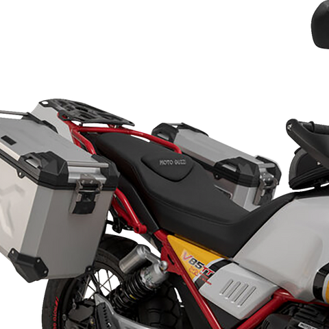 SW-MOTECH TRAX ADV Aluminum Case System - Silver - Moto Guzzi V85 TT '19-'24 KFT.17.925.70000/S