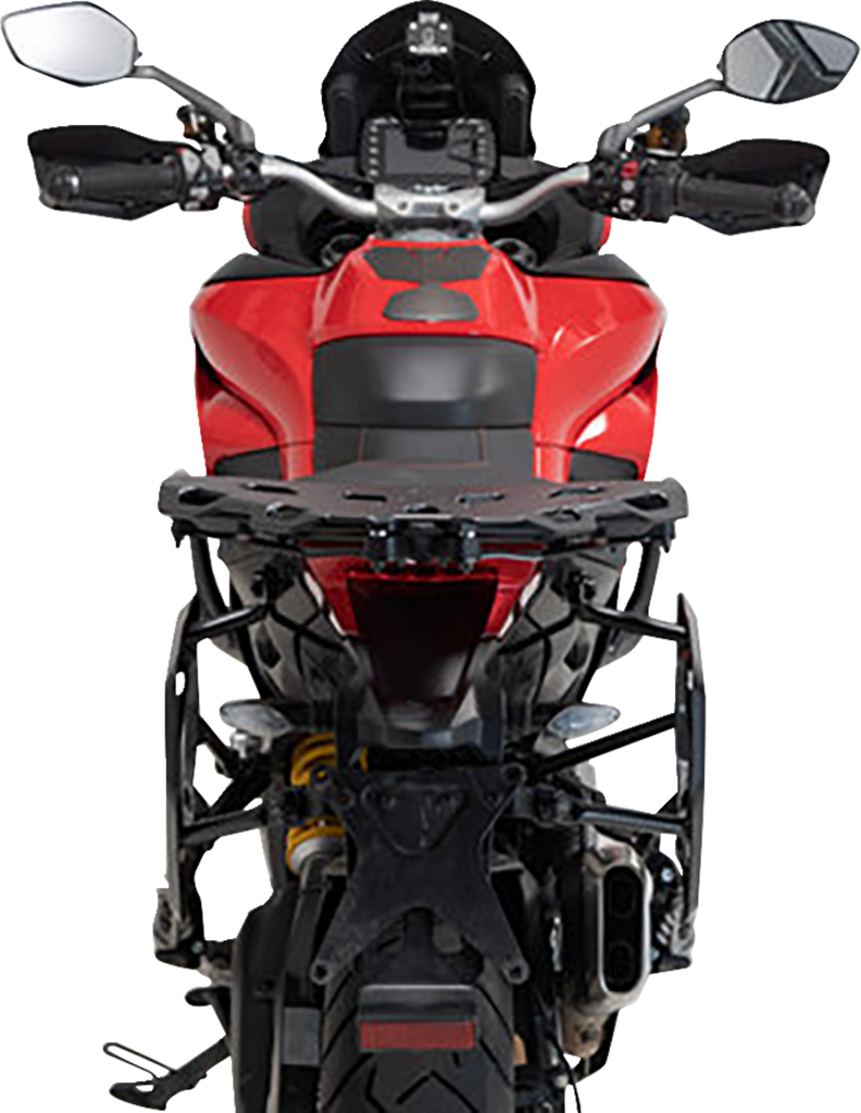 SW-MOTECH TRAX ADV Aluminum Case System - Silver - Ducati Multistrada 950/1200/1260/V2 '15-'24 KFT.22.114.70002/S