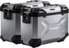 SW-MOTECH TRAX ADV Aluminum Case System - Silver - Moto Guzzi V85 TT '19-'24 KFT.17.925.70000/S