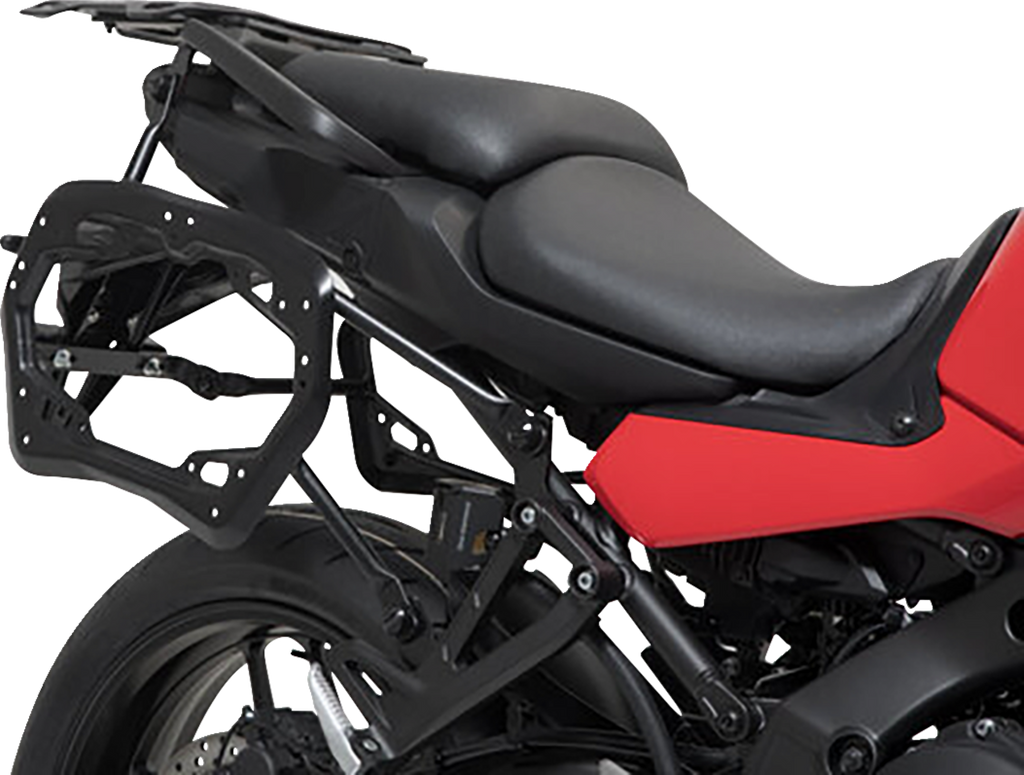 SW-MOTECH TRAX ADV Aluminum Case System - Silver - Yamaha Tracer 9 GT '21-'24 KFT.06.921.70000/S