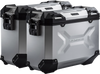 SW-MOTECH TRAX ADV Aluminum Case System - Silver - Yamaha Tracer 9 GT '21-'24 KFT.06.921.70000/S