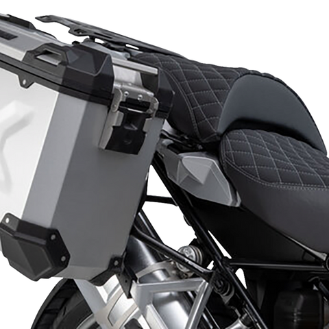 SW-MOTECH TRAX ADV Aluminum Case System - Silver - BMW R 1200/1250 GS '12-'24 KFT.07.664.70001/S