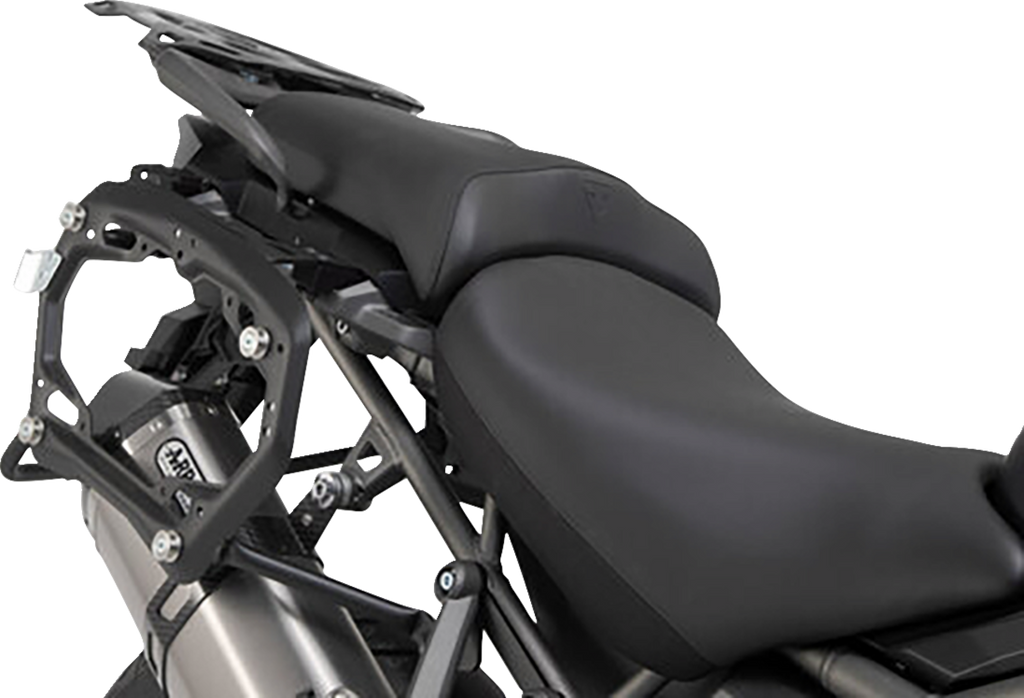 SW-MOTECH TRAX ADV Aluminum Case System - Silver - Triumph Tiger/Tiger Explorer 1200 '12-'21 KFT.11.483.70001/S