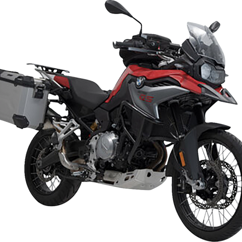 SW-MOTECH TRAX ADV Aluminum Case System - Silver - BMW F 750/800/850/900 GS '18-'24 KFT.07.897.70000/S