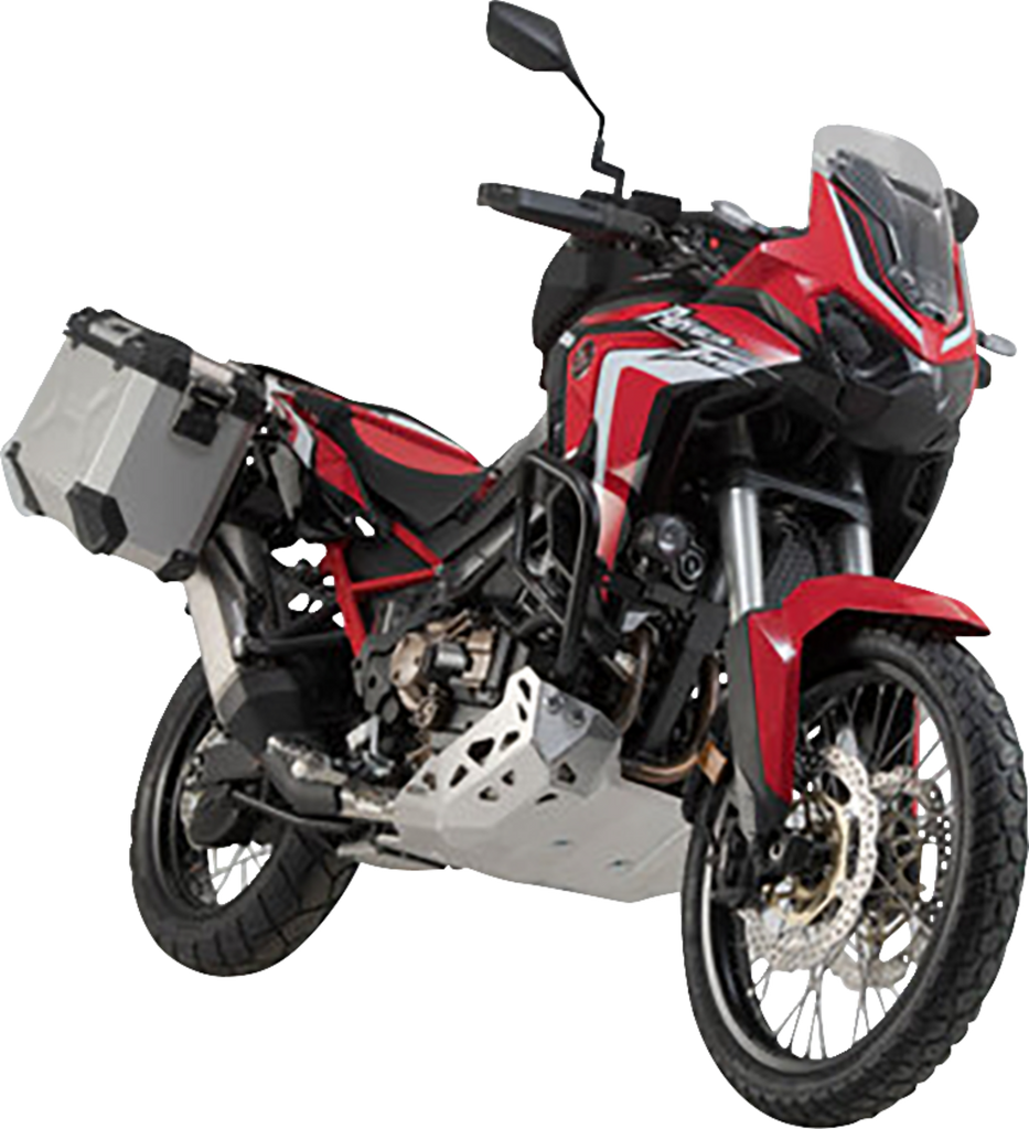 SW-MOTECH TRAX ADV Aluminum Case System - Silver - Honda Africa Twin '19-'21 KFT.01.950.70001/S