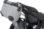SW-MOTECH TRAX ADV Aluminum Case System - Silver - KTM Super Adventure 1290 R/S '21-'24 KFT.04.835.70000/S