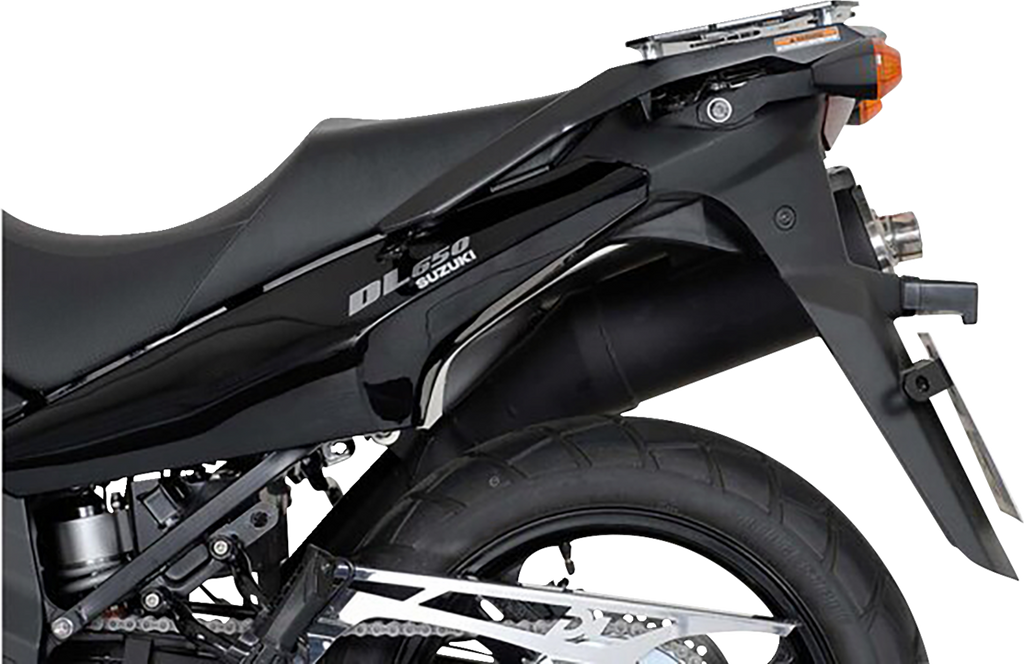SW-MOTECH TRAX ADV Aluminum Case System - Silver - Suzuki V-Strom 650 '04-'10 KFT.05.294.70000/S