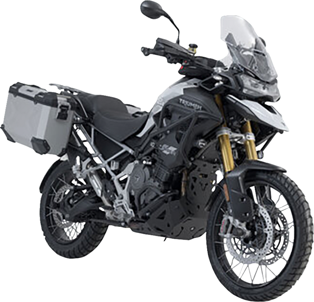 SW-MOTECH TRAX ADV Aluminum Case System - Silver - Triumph Tiger 1200 '22-'24 KFT.11.905.70002/S