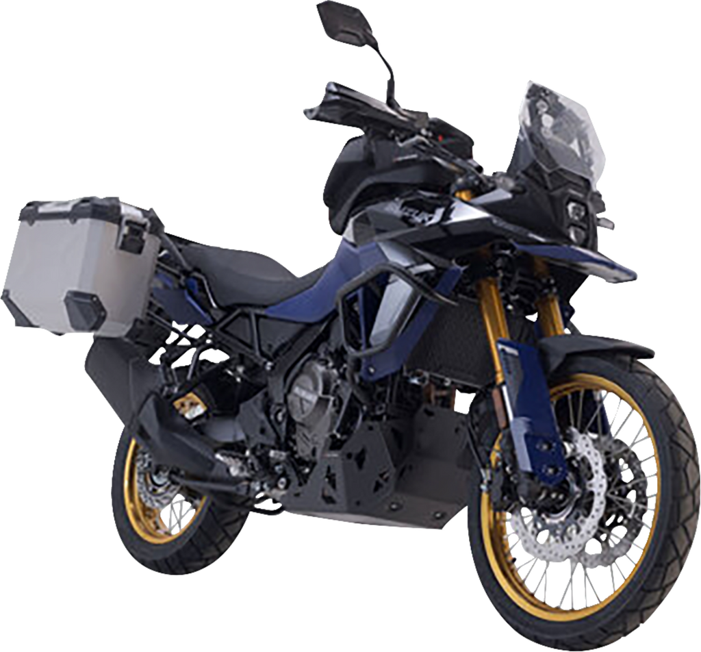 SW-MOTECH TRAX ADV Aluminum Case System - Silver - Suzuki V-Strom 800 '23-'24 KFT.05.845.70000/S