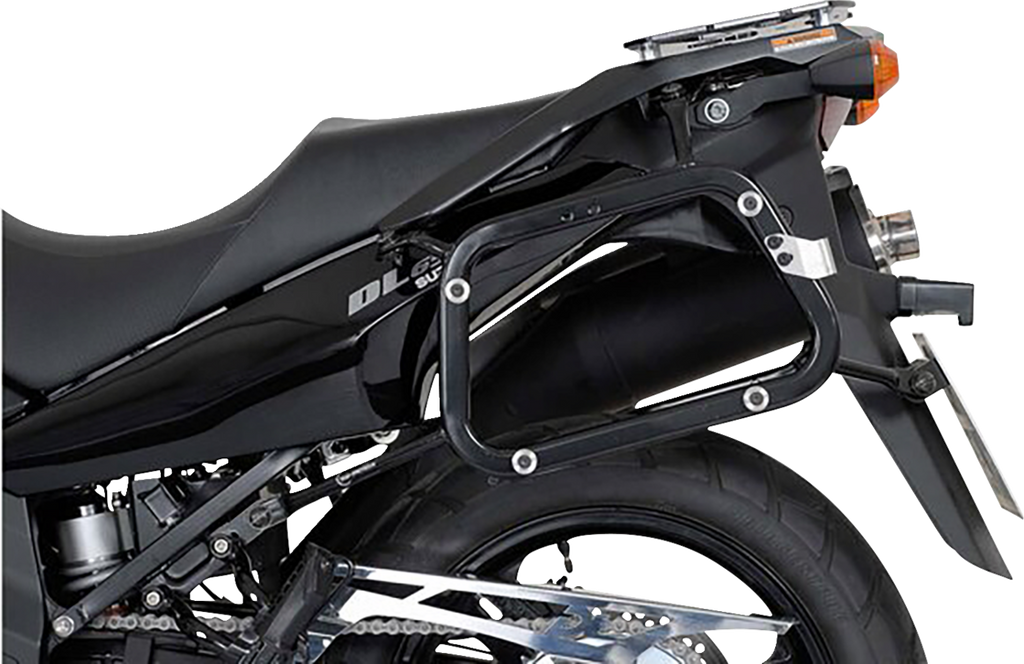 SW-MOTECH TRAX ADV Aluminum Case System - Silver - Suzuki V-Strom 650 '04-'10 KFT.05.294.70000/S