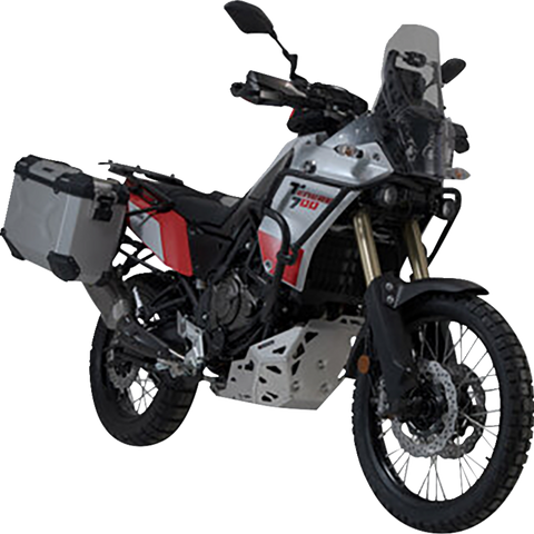 SW-MOTECH TRAX ADV Aluminum Case System - Silver - Yamaha Tenere 700 '21-'24 KFT.06.799.70002/S