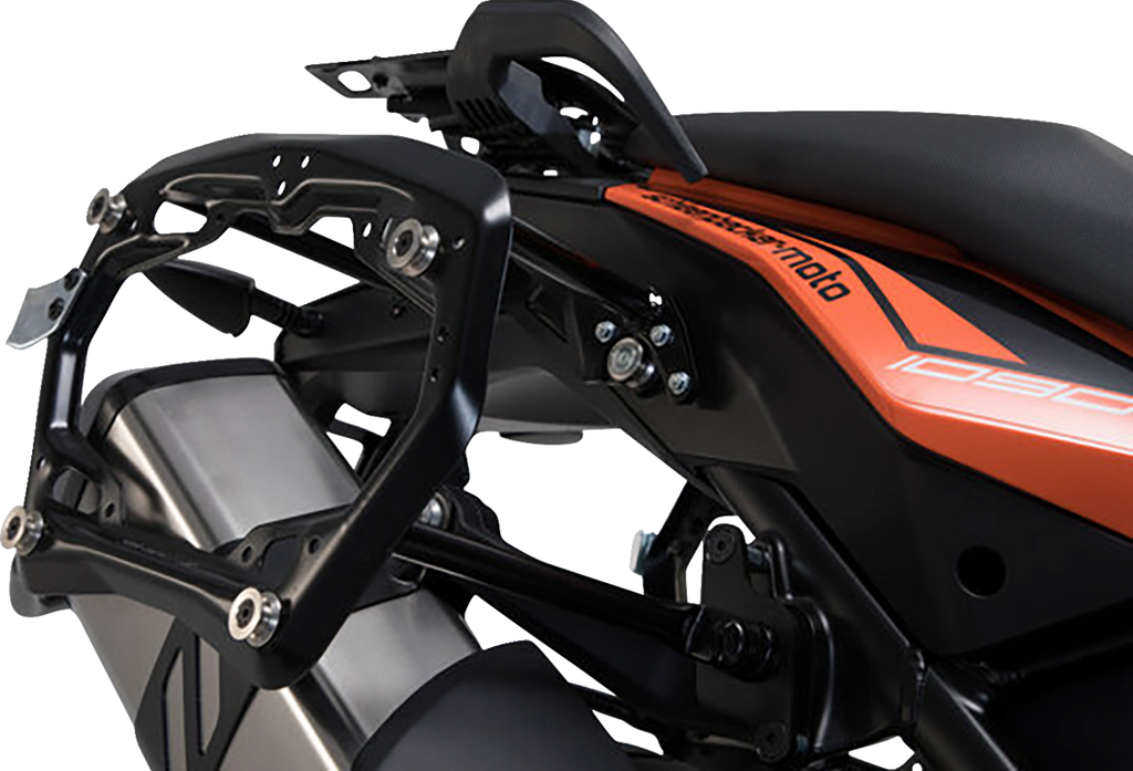 SW-MOTECH TRAX ADV Aluminum Case System - Silver - KTM Adventure 1050/1090/1190/Super Adventure 1290 '13-'20 KFT.04.333.70002/S