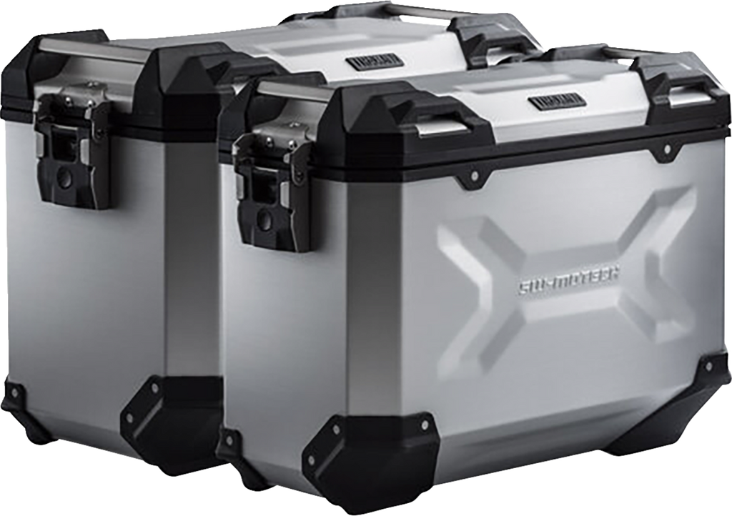 SW-MOTECH TRAX ADV Aluminum Case System - Silver - Triumph Tiger 1200 '22-'24 KFT.11.905.70002/S