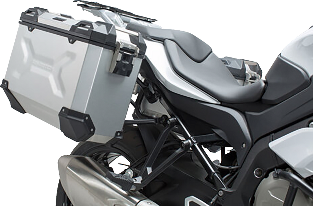 SW-MOTECH TRAX ADV Aluminum Case System - Silver - BMW S 1000 XR '15-'19 KFT.07.592.70101/S