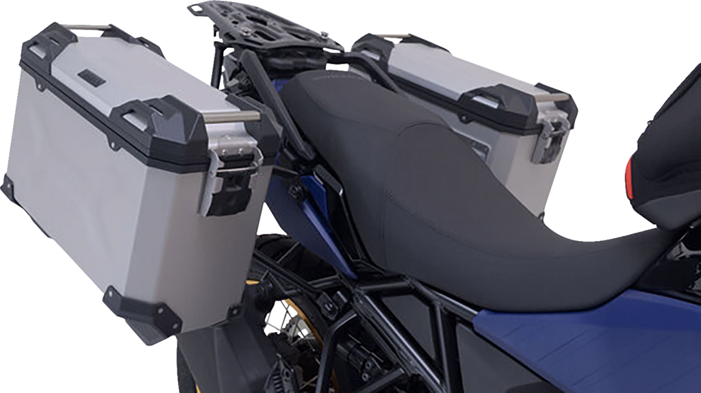 SW-MOTECH TRAX ADV Aluminum Case System - Silver - Suzuki V-Strom 800 '23-'24 KFT.05.845.70000/S