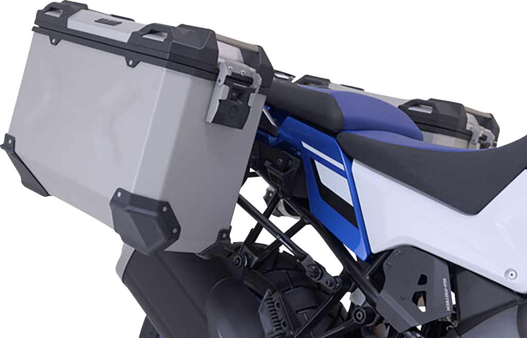 SW-MOTECH TRAX ADV Aluminum Case System - Silver - Suzuki V-Strom 1050 DE '23-'24 KFT.05.965.70000/S