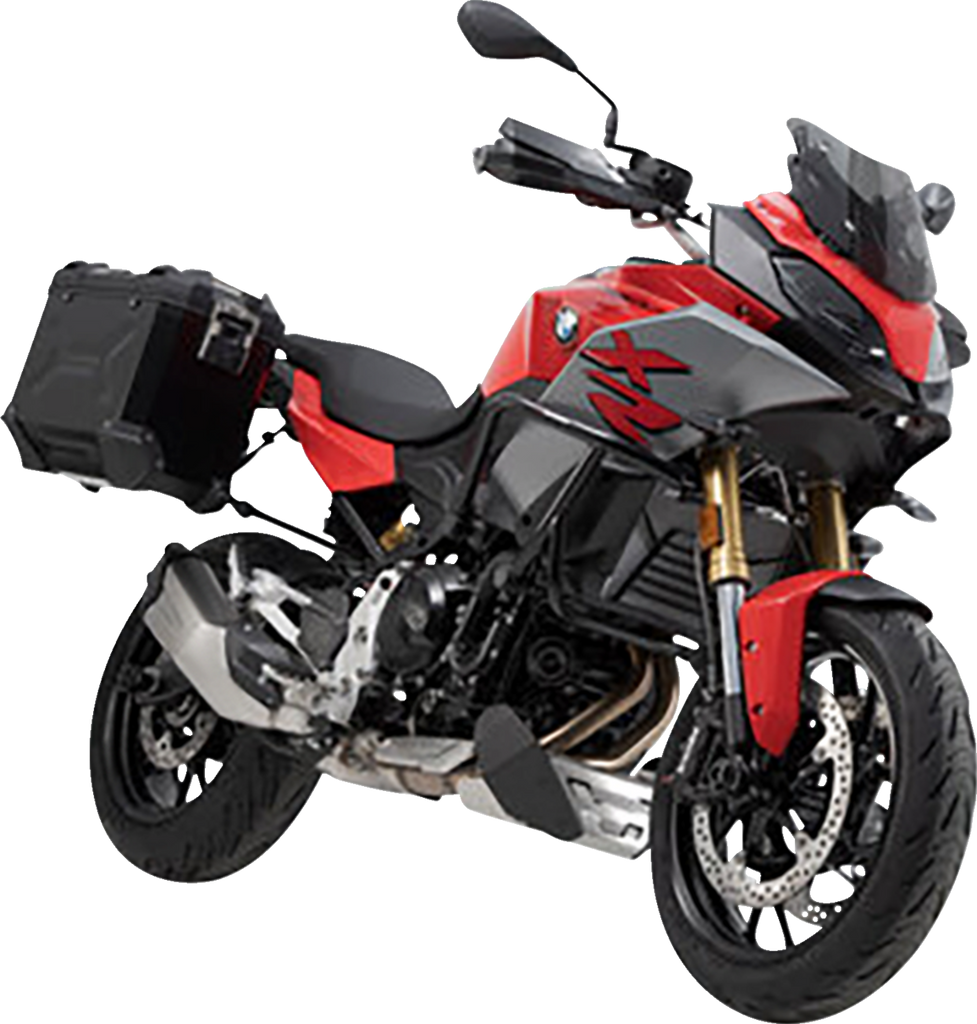 SW-MOTECH TRAX ADV Aluminum Case System - Black - BMW F 900 '20-'24 KFT.07.949.70000/B