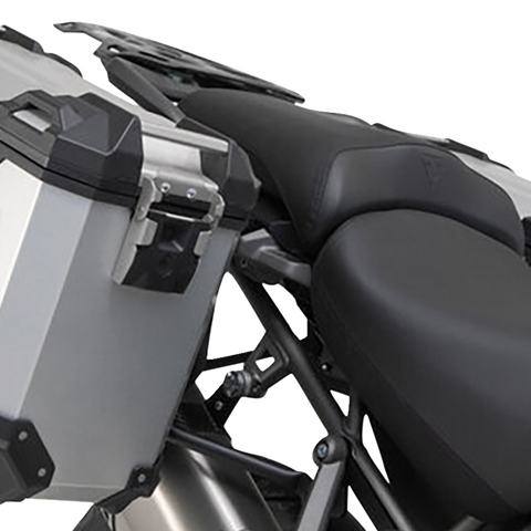 SW-MOTECH TRAX ADV Aluminum Case System - Silver - Triumph Tiger/Tiger Explorer 1200 '12-'21 KFT.11.483.70101/S