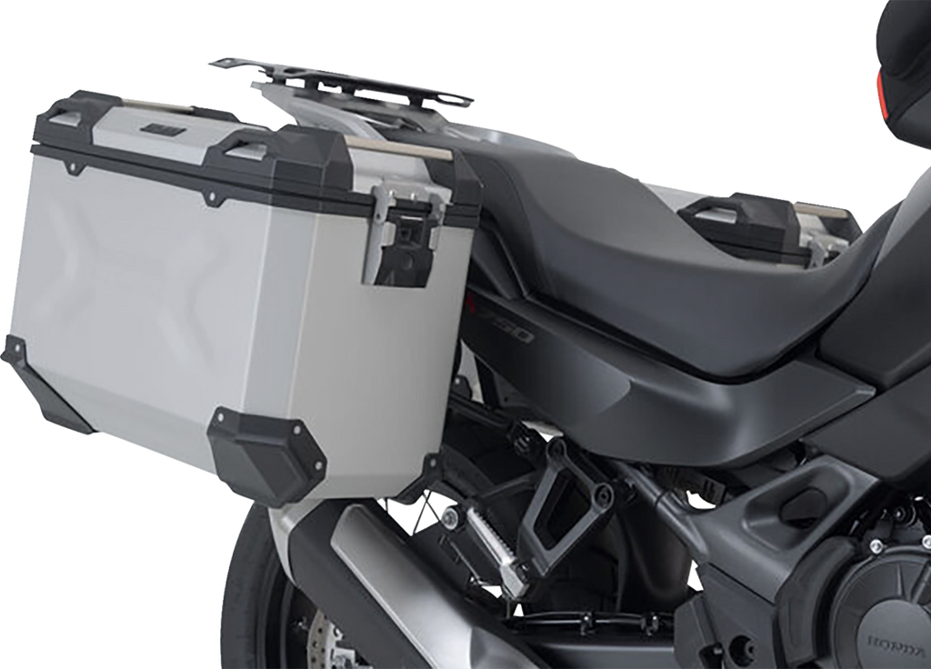 SW-MOTECH TRAX ADV Aluminum Case System - Silver - Honda XL750R Transalp '24 KFT.01.070.70100/S