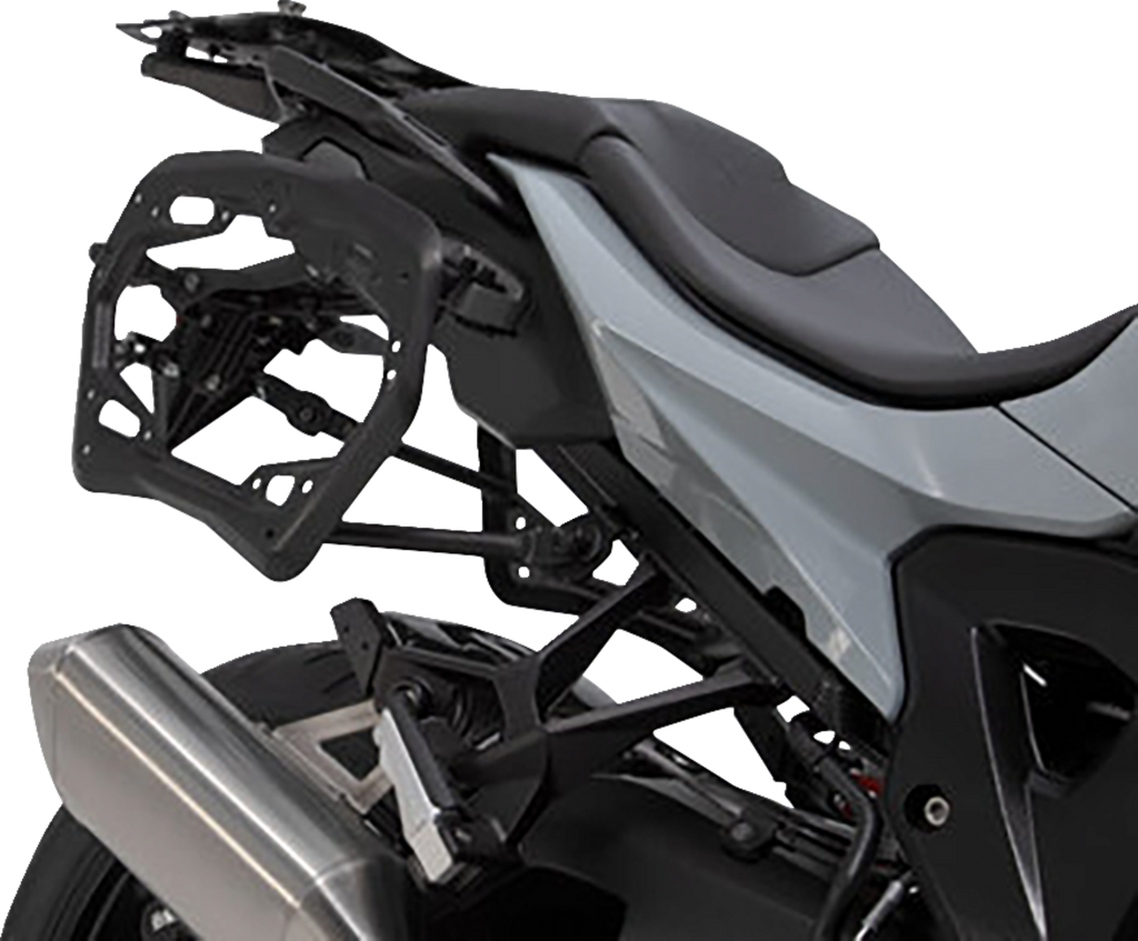 SW-MOTECH TRAX ADV Aluminum Case System - Silver - BMW S 1000 XR '19-'24 KFT.07.954.70101/S