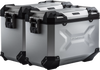 SW-MOTECH TRAX ADV Aluminum Case System - Silver - Kawasaki Versys 650 '14-'24 KFT.08.518.70100/S