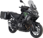 SW-MOTECH TRAX ADV Aluminum Case System - Black - Kawasaki Versys 1000 '18-'23 KFT.08.922.70001/B