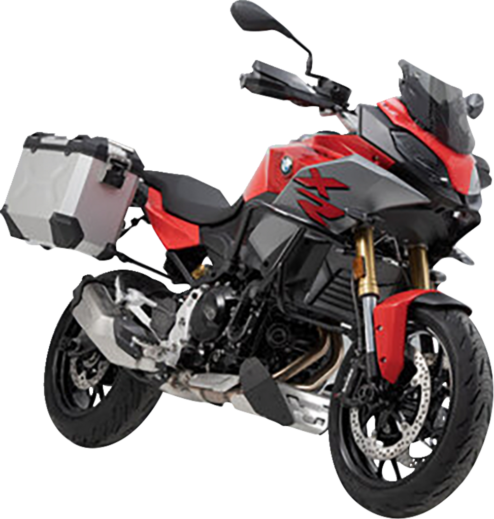 SW-MOTECH TRAX ADV Aluminum Case System - Silver - BMW F 900 '20-'24 KFT.07.949.70000/S