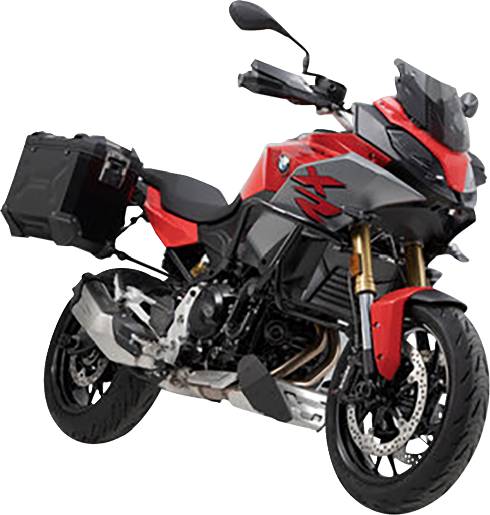 SW-MOTECH TRAX ADV Aluminum Case System - Black - BMW F 900 '20-'24 KFT.07.949.70100/B