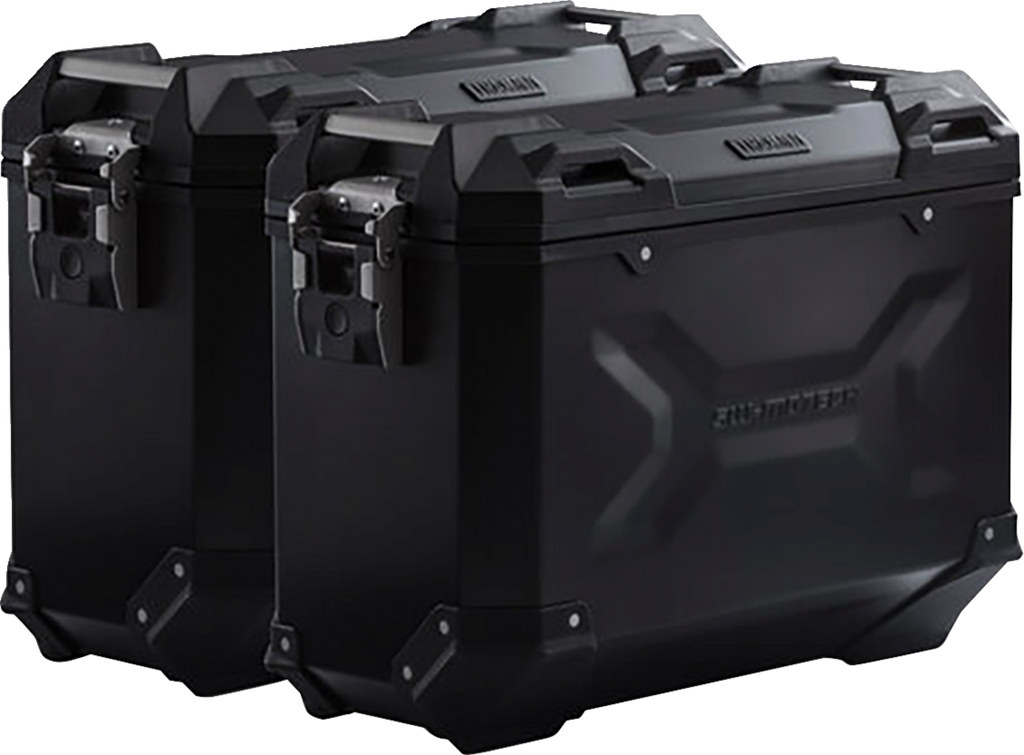 SW-MOTECH TRAX ADV Aluminum Case System - Black - BMW F 900 '20-'24 KFT.07.949.70000/B