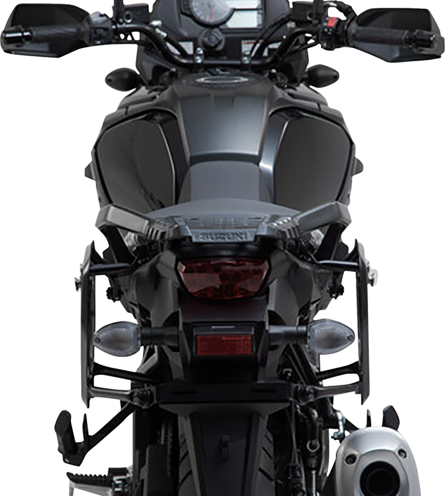 SW-MOTECH TRAX ADV Aluminum Case System - Silver - Suzuki V-Strom 1000 '14-'19 KFT.05.440.70101/S