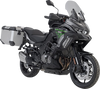 SW-MOTECH TRAX ADV Aluminum Case System - Silver - Kawasaki Versys 1000 '19-'23 KFT.08.922.70101/S