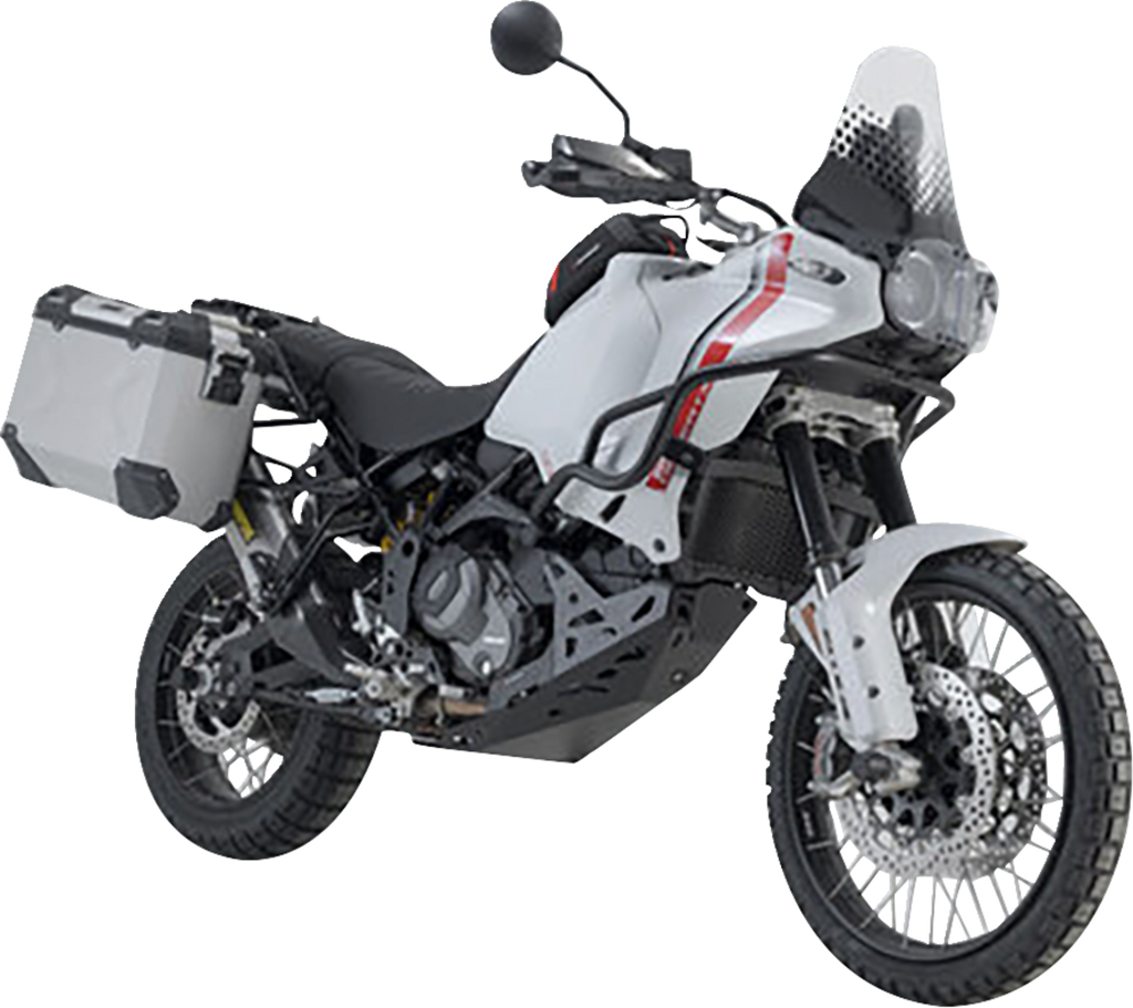 SW-MOTECH TRAX ADV Aluminum Case System - Silver - Ducati DesertX '22-'24 KFT.22.995.70100/S