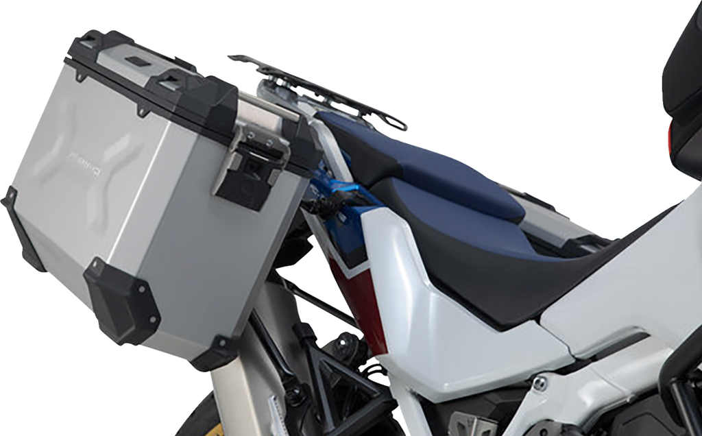 SW-MOTECH TRAX ADV Aluminum Case System - Silver - Honda Africa Twin '19-'24 KFT.01.942.70001/S