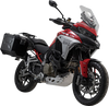 SW-MOTECH TRAX ADV Aluminum Case System - Black - Ducati Multistrada V4 '21-'24 KFT.22.822.70300/B