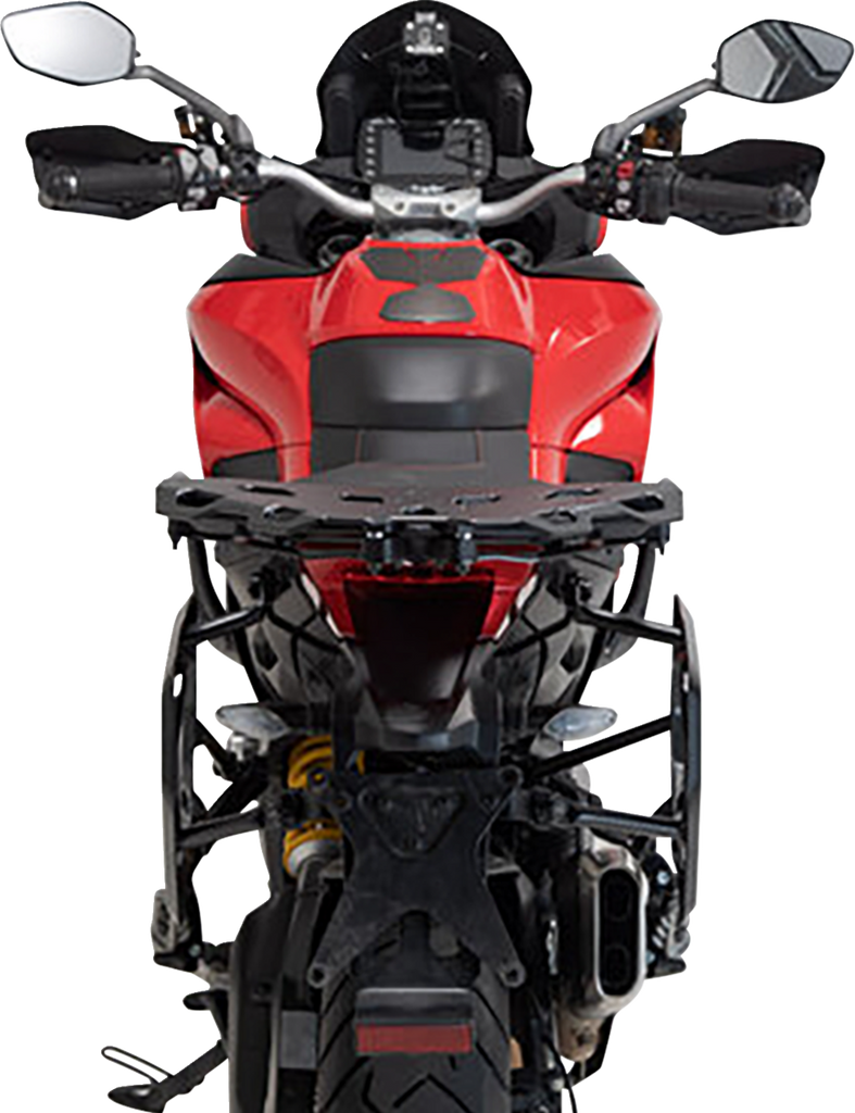 SW-MOTECH TRAX ADV Aluminum Case System - Silver - Ducati Multistrada 950/1200/1260/V2 '15-'24 KFT.22.114.70102/S