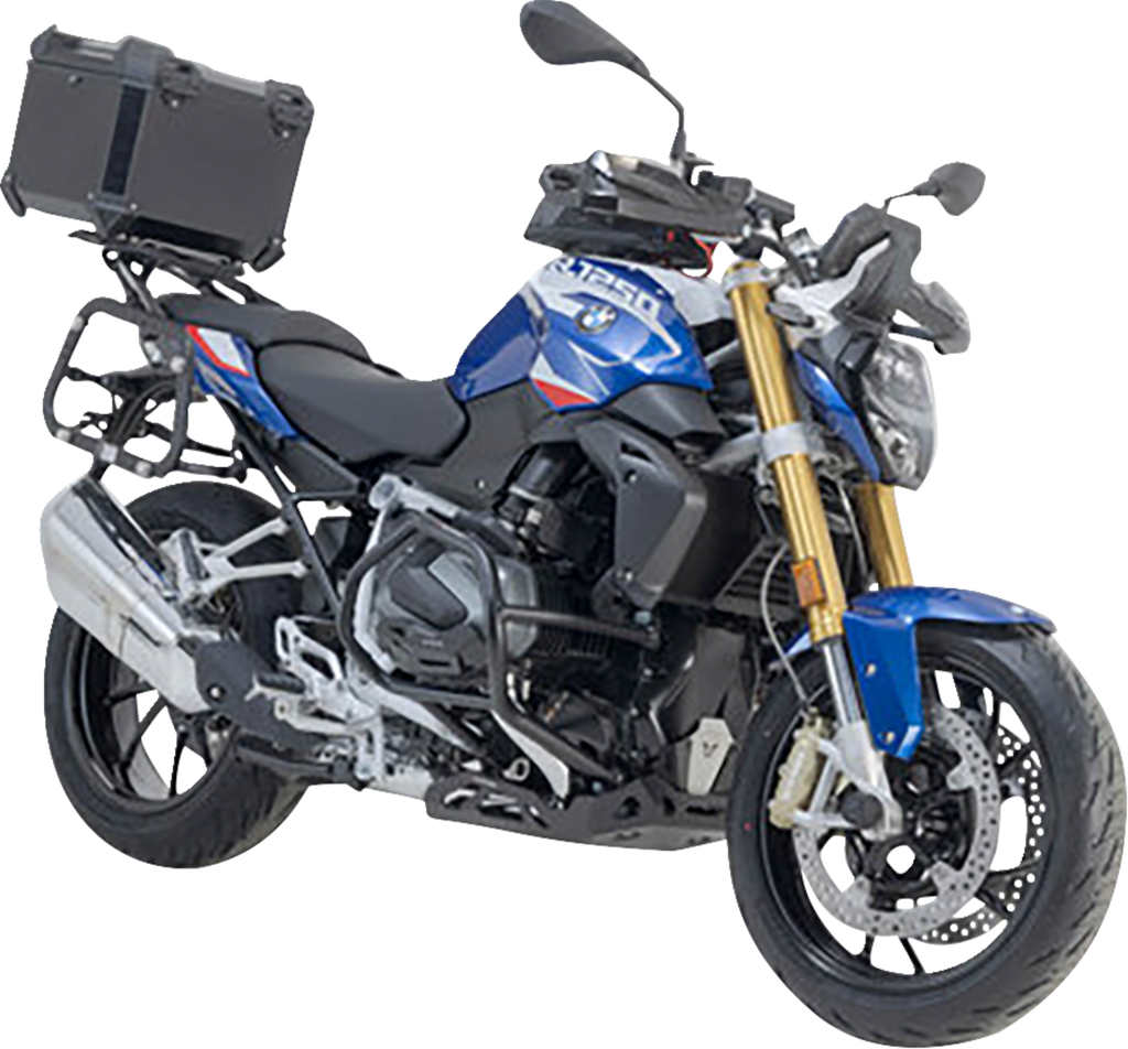 SW-MOTECH TRAX ADV Top Case System - Black - BMW R1200/R1250 '14-'24 GPT.07.573.70000/B