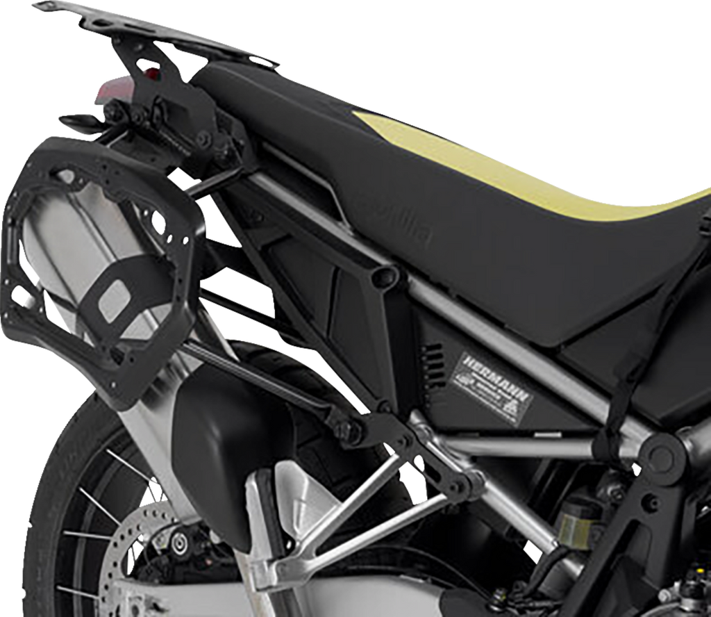 SW-MOTECH TRAX ADV Aluminum Case System - Silver - Aprilia Tuareg 660 '22-'24 KFT.13.849.70000/S