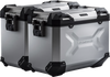 SW-MOTECH TRAX ADV Aluminum Case System - Silver - Kawasaki Versys 1000 '19-'23 KFT.08.922.70101/S