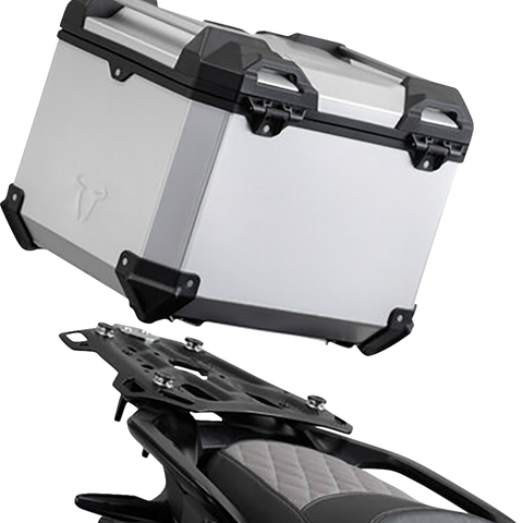 SW-MOTECH TRAX ADV Top Case System - Silver - BMW F650GS/F700GS/F800GS '08-'18 GPT.07.558.70000/S