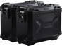 SW-MOTECH TRAX ADV Aluminum Case System - Black - Honda Africa Twin '19-'24 KFT.01.942.70001/B