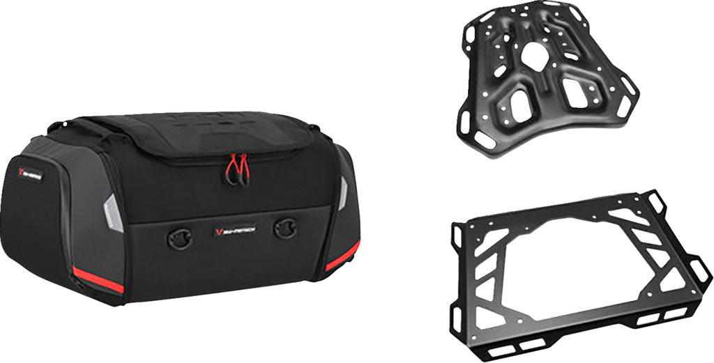 SW-MOTECH Rackpack Tail Bag System - Black - Honda Africa Twin '18-'24 GPT.01.890.30000