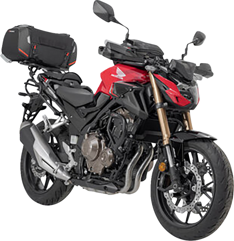 SW-MOTECH Rackpack Tail Bag System - Black - Honda CB500/CBR500 '18-'24 GPT.01.924.30000