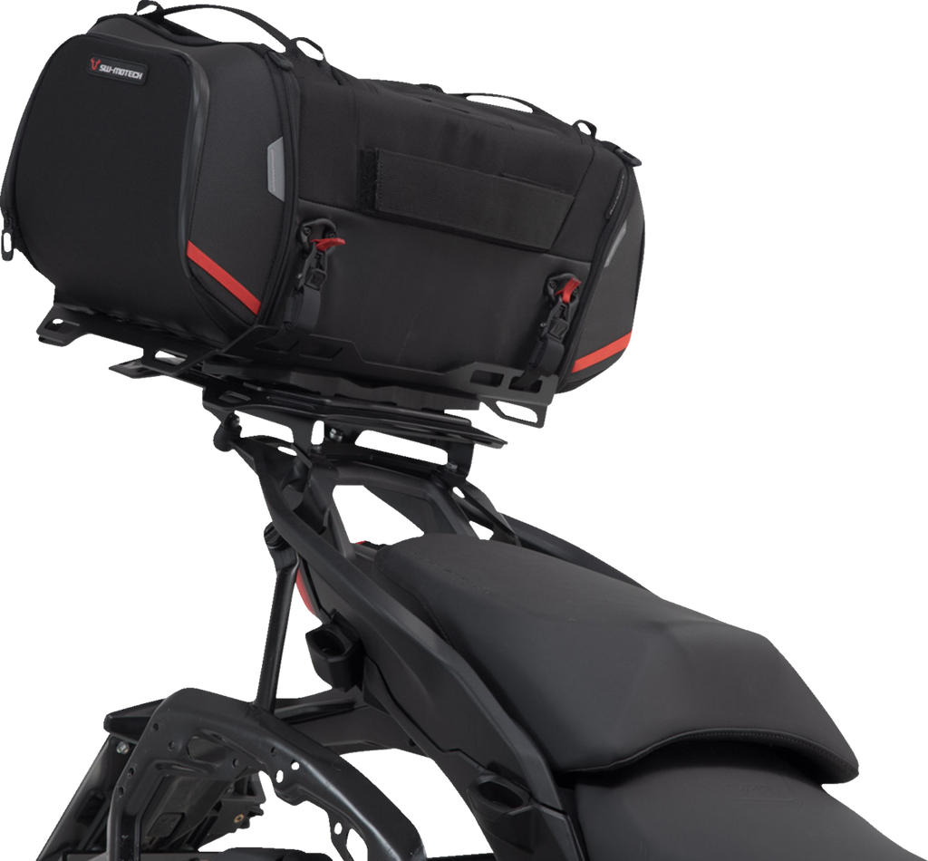SW-MOTECH Rackpack Tail Bag System - Black - Ducati Multistrada V4 '18-'24 GPT.22.822.30000
