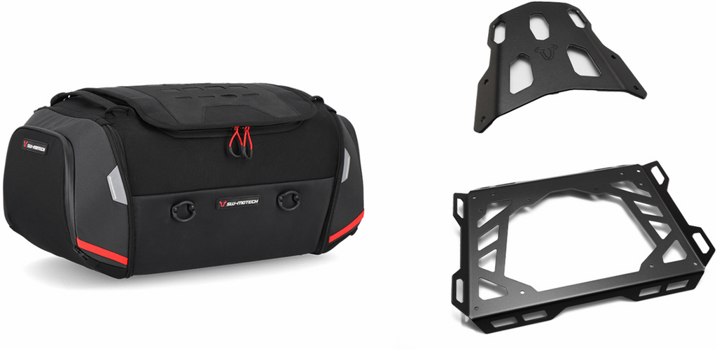 SW-MOTECH Rackpack Tail Bag System - Black - Honda NC750 '16-'20 GPT.01.699.30001
