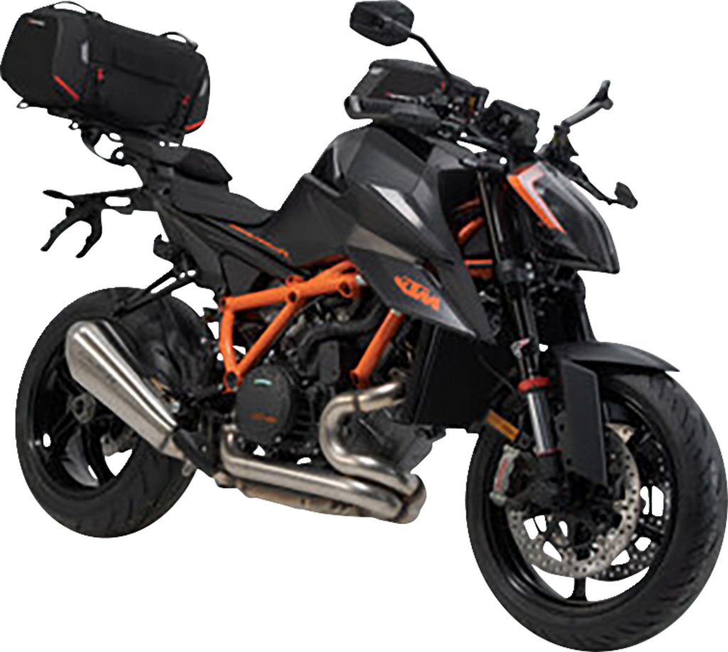 SW-MOTECH Rackpack Tail Bag System - Black - KTM Super Duke R 1290/1390 '19-'24 GPT.04.915.30000