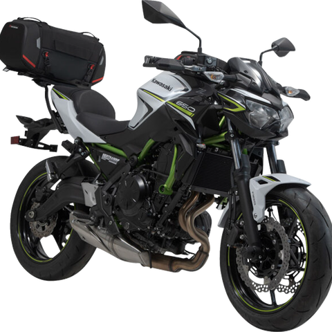 SW-MOTECH Rackpack Tail Bag System - Black - Kawasaki Ninja 650/Z650 '16-'24 GPT.08.866.30000