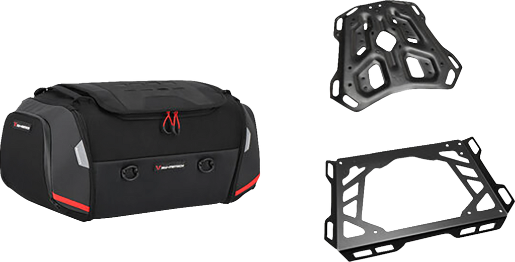 SW-MOTECH Rackpack Tail Bag System - Black - Kawasaki Z650RS '22-'24 GPT.08.993.30001