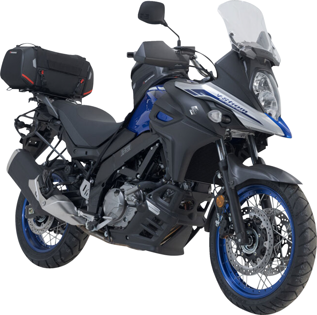 SW-MOTECH Rackpack Tail Bag System - Black - Suzuki V-Strom 650 '16-'24 GPT.05.876.30000
