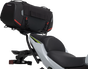SW-MOTECH Rackpack Tail Bag System - Black - Kawasaki Ninja 650/Z650 '16-'24 GPT.08.866.30000